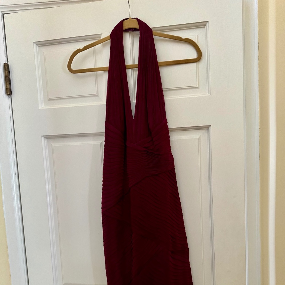 Tadashi backless dress in size 6